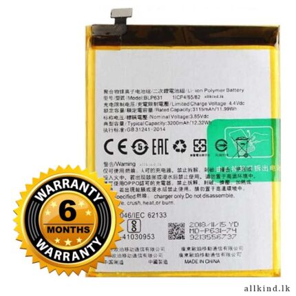 OPPO F3 F5 A73 A73S A73M A77 A77M A77T Battery ( BLP631 ) BLP-631