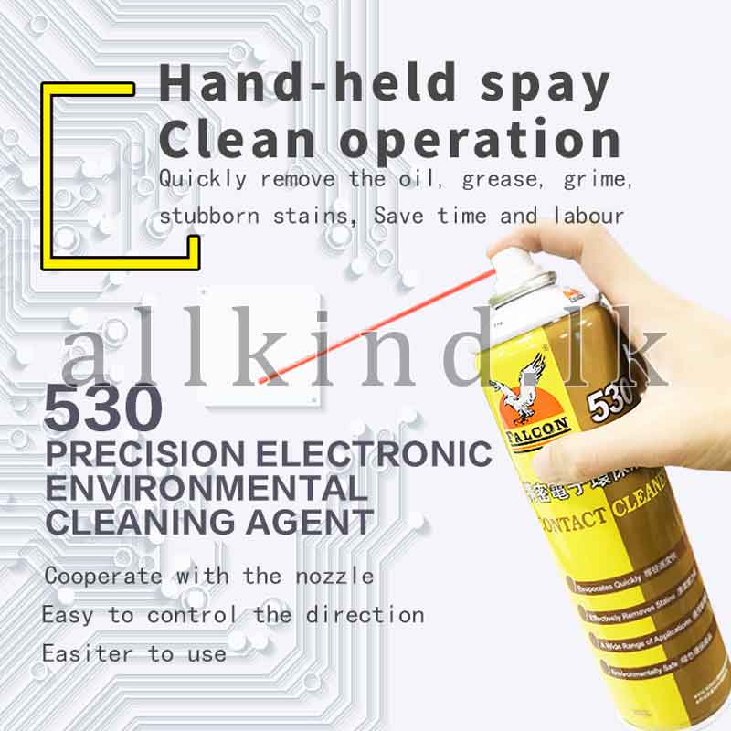 530 Contact Cleaner 550ml Electric Contact Cleaner Agent Flux LCD PCB Cleaning Solvent Phone Screen Cleaner Dryness