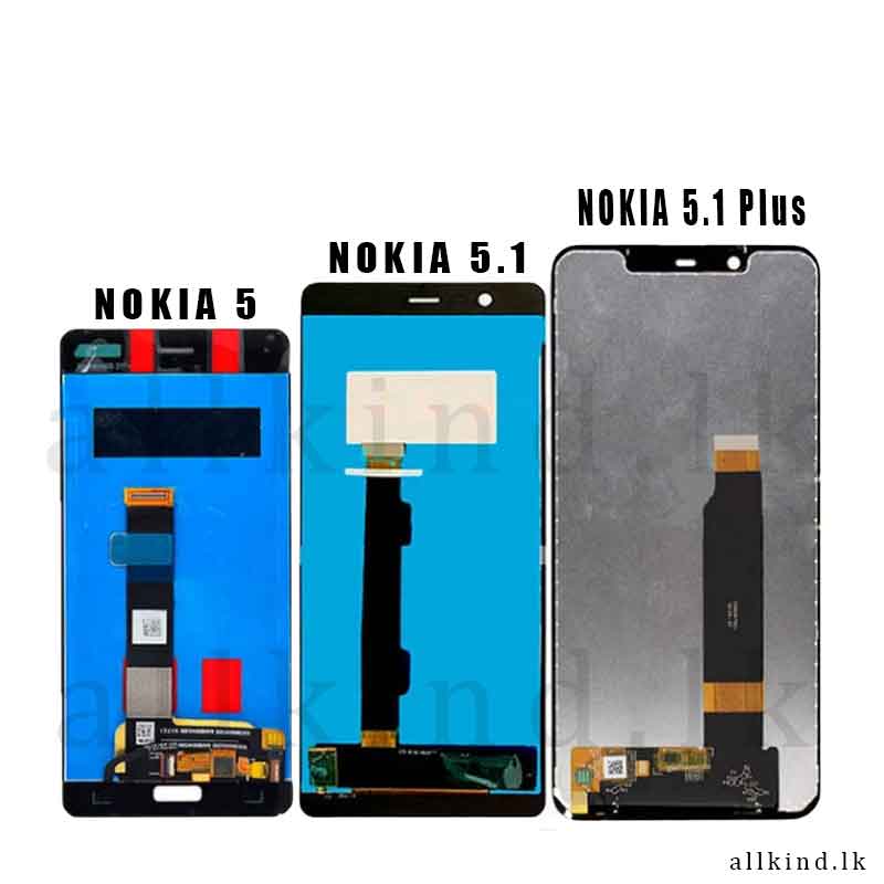 Nokia 5 Nokia 5.1 Nokia 5,1 Plus LCD Display Touch Screen Digitizer TA 1024 1027 1044 1053 1008 1030 1109 For LCD X5 Screen