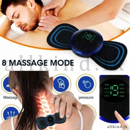 Butterfly Mini Massager, Portable Rechargeable Full Body Massager for Pain Relief, ems massager, neck massager for cervical pain, mini massager, For Shoulder,Arms,Legs