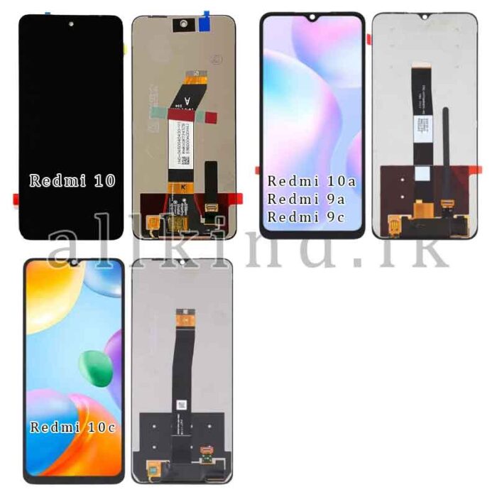 Xiaomi Redmi 10  Display   Redmi 10 prime Display - Xiaomi Redmi 10A Display = ( 9a 9i 9a 9c ) Display - Redmi 10c Display = ( Poco C40 Display ) - Touch Digitizer Screen For Xiaomi Redmi 10A LCD Screen Replacement - Image 1