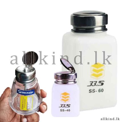 Dispenser Dosificador Mechanic SD 150a Glass Bottle - SUNSHINE SS40 - SS60 Repair alcohol bottle - SS 40 Plastic Bottle