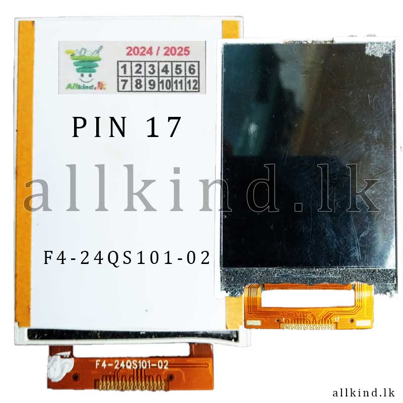 PIN 17 DISPLAY F4-24QS101-02