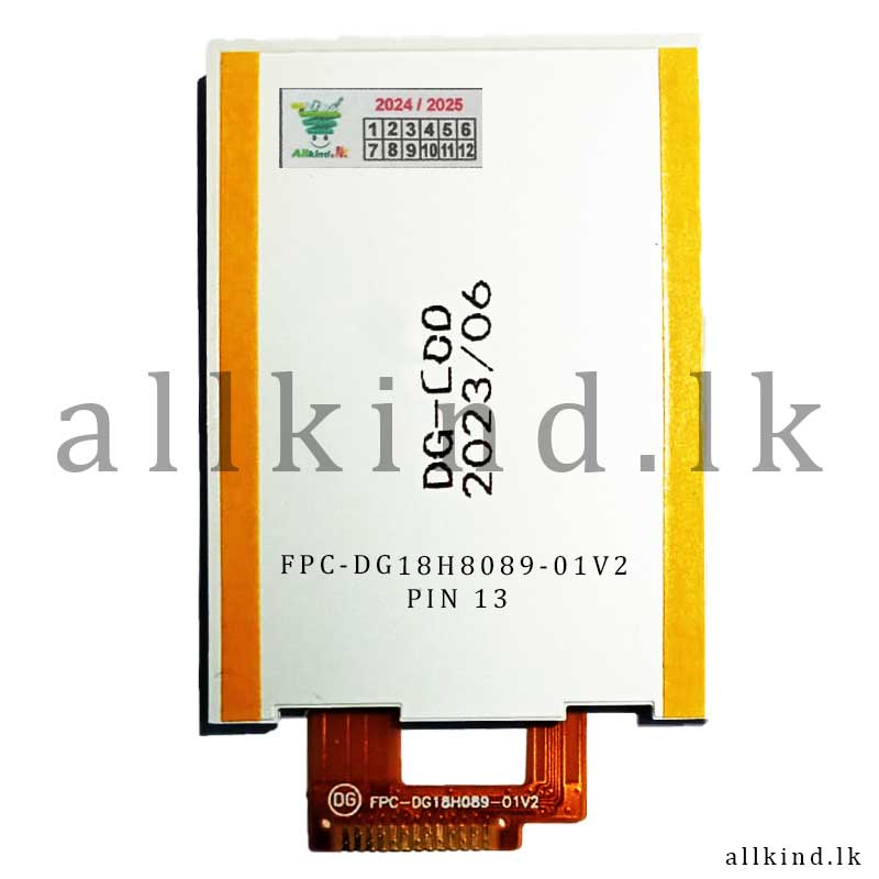 chaina phone pin 13 displaplay FPC-DG18H8089-01V2