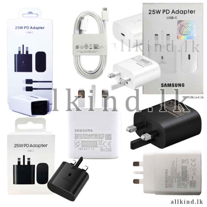 Samsung 25W PD High Quality No 1 Fast Charging Power Adapter  ( CE Certified ) -  Samsung 25W Chager ( 02 Years Warranty )  Type - C Travel Adapter - Image 1